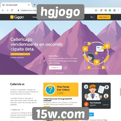 Interface do site hgjogo recebe atualizações significativas